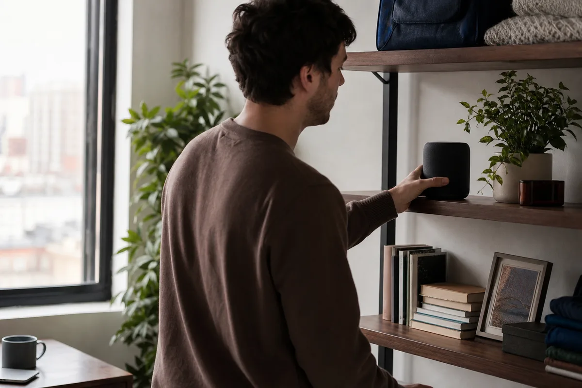 Lifestyle scene for Smart Thermostats for Uneven Homes and Busy Schedules