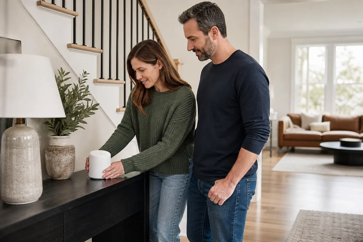 Lifestyle scene for Matter Smart Home Devices: A Buyer’s Compatibility Checklist
