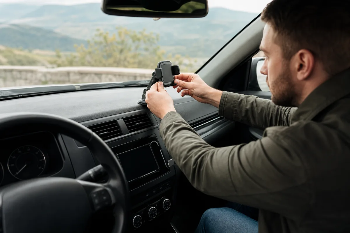 Lifestyle scene for Digital Rearview Mirrors: Helpful Upgrade or Distraction?